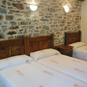 HABITACION TRIPLE CON TRES CAMAS INDIVIDUALES